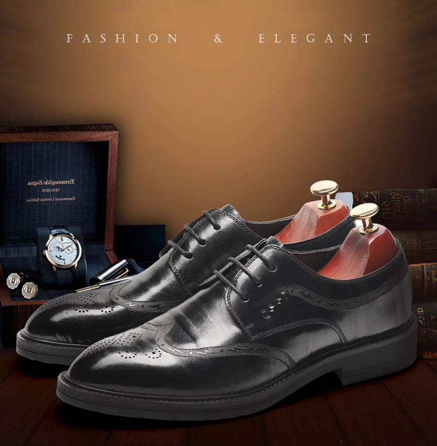 DESAI/Новинка; обувь bullock; мужская повседневная обувь в деловом стиле в Корейском стиле; обувь на шнуровке из натуральной кожи; мужские оксфорды в стиле ретро