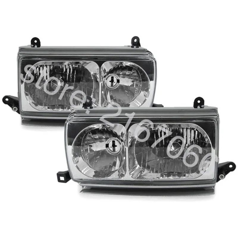 Пара фар для TOYOTA LAND CRUISER 80 1990 1991 1992 1993 1994 1995 1996 1997 1998 фары левая + правая сторона