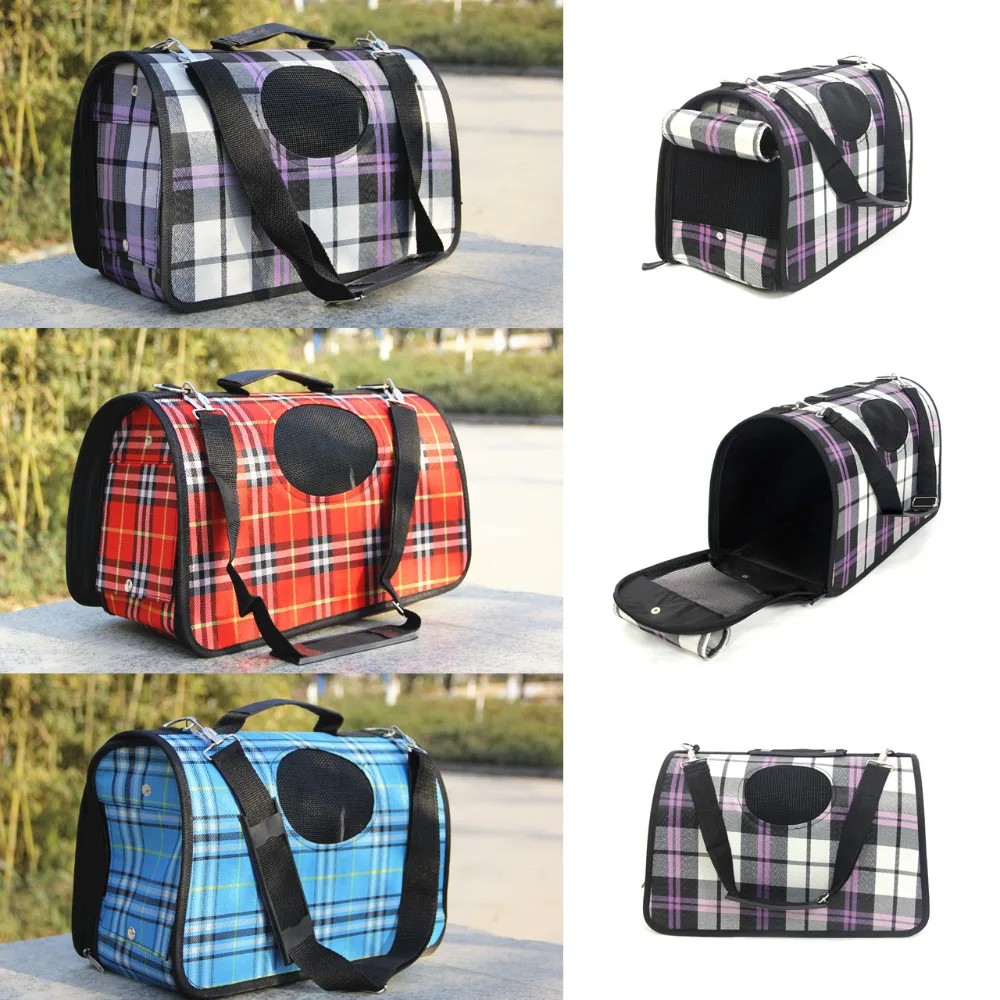 Pet Backpack Messenger Carrier Bags Cat Dog Carrier Outgoing Travel