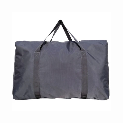 Однотонная Портативная сумка для путешествий из ткани Оксфорд, женские дорожные сумки, большая вместительность, 3 размера - Цвет: Grey Size S