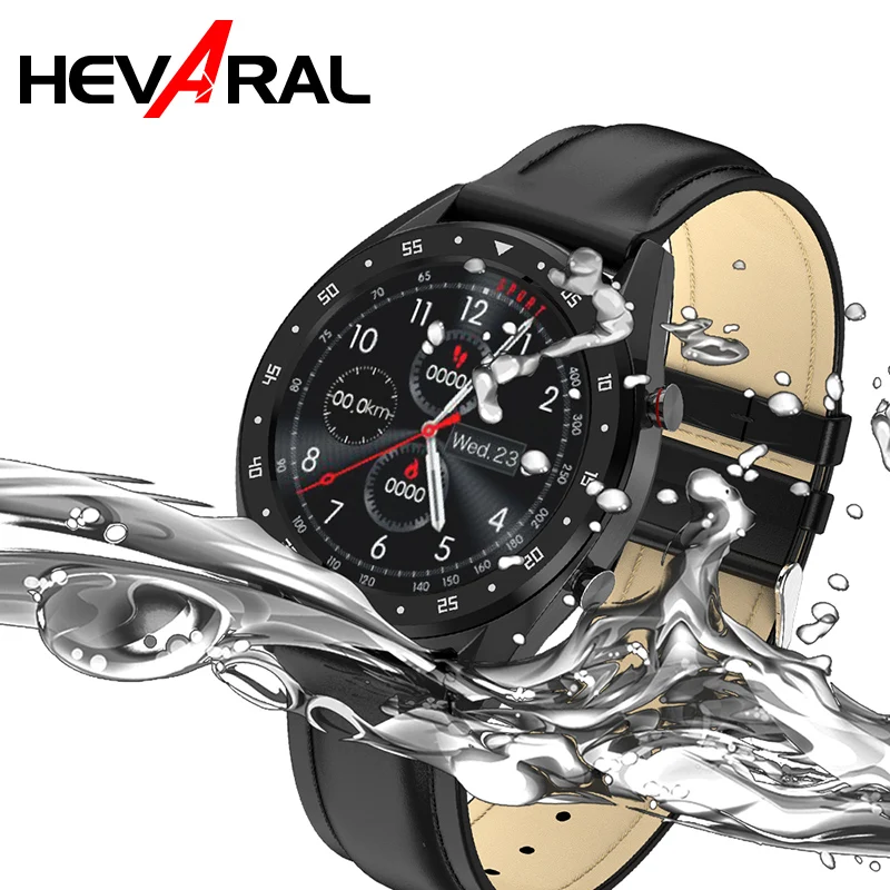 HEVARAL L7 умный спортивный браслет с металлическим динамическим пульсометром