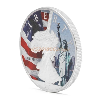

Commemorative Coin silvering Statue of Liberty Challenge #H030#