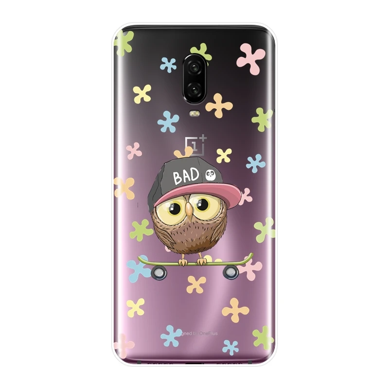 Аксессуары для One Plus 3 3T 5 5T 6 6T Сова Луна Сердце Любовь кавайная Милая забавная