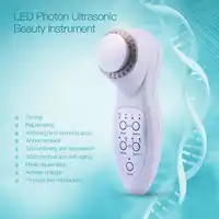 Ultrasonic 7Color 3MH Photon Led Face Cleaner Sonic Facial Skin Rejuvenation Anti Aging Wrinkle Remover Beauty Massager Device50