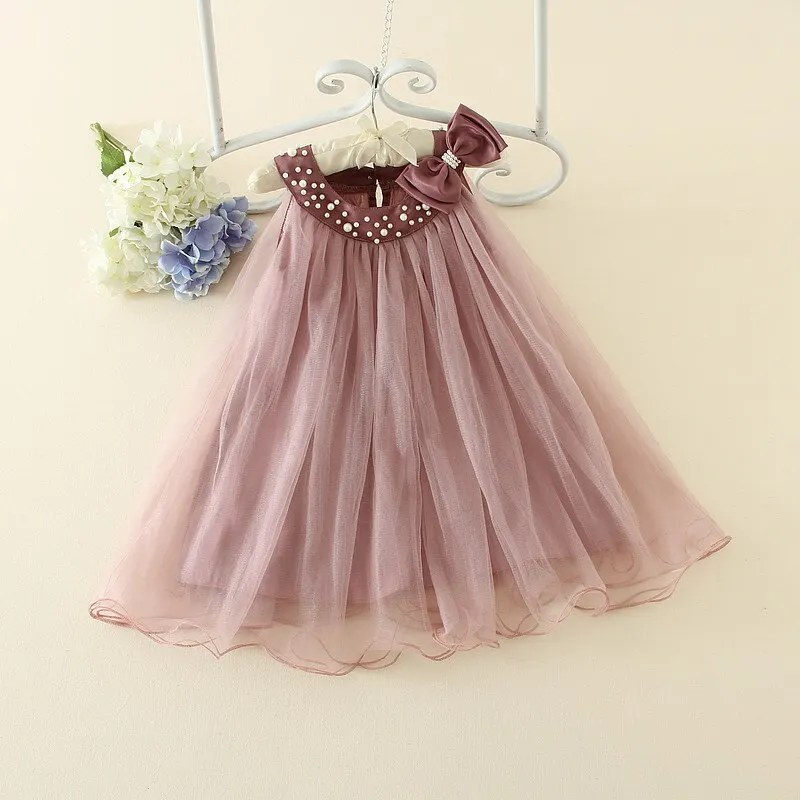 

Fashion Pink Girl Dress Beach Cotton Mesh Shool Girl Vestido 2019 Summer Girls Clothes of 3 4 6 8 10 12 Year Old 164099