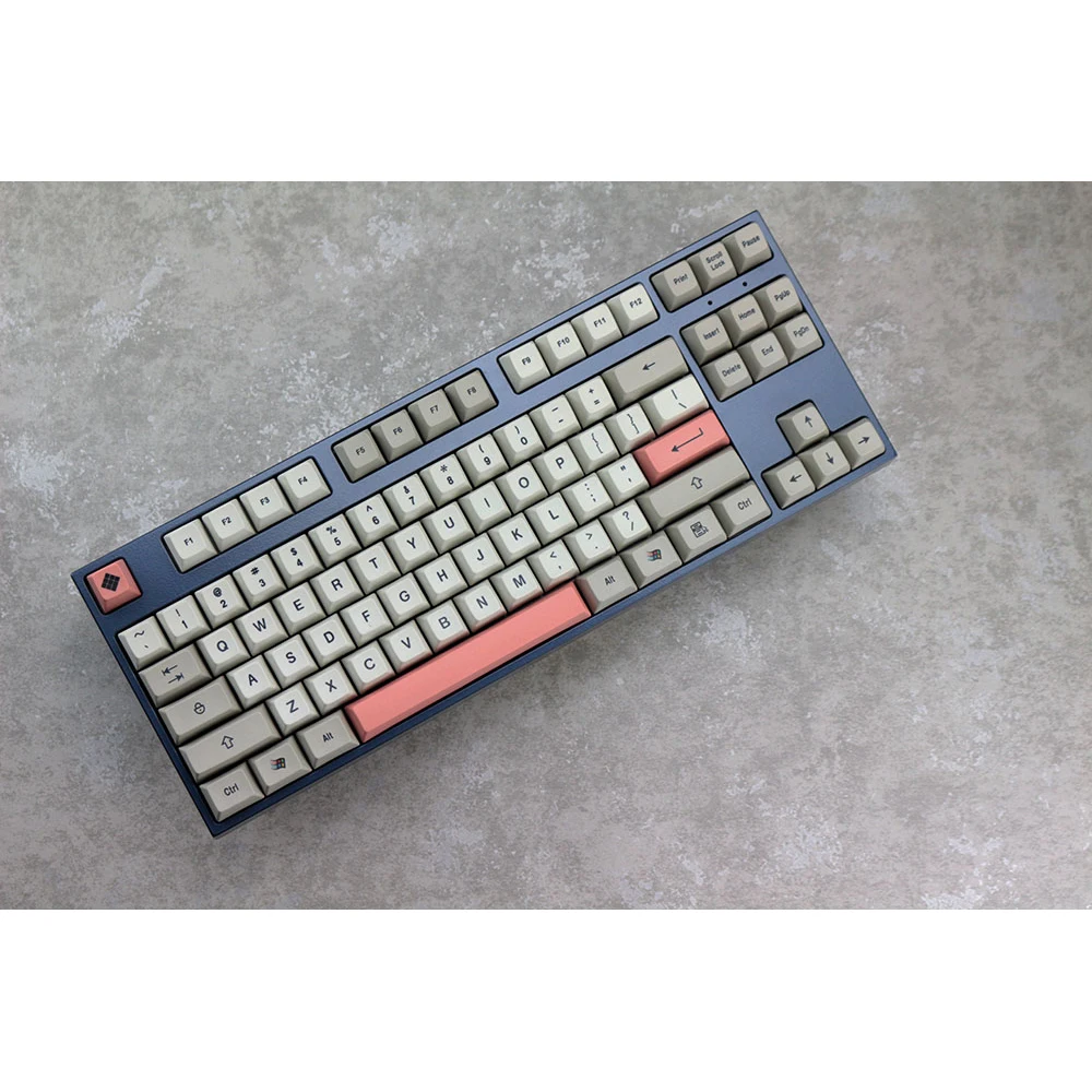 MP SA 9009 цветные ретро колпачки для ключей вишневые ПБТ красители профиль