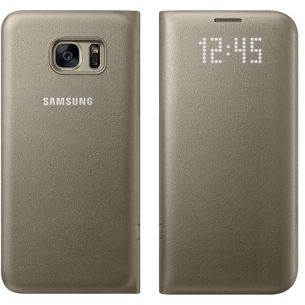 Дешево Samsung оригинальный светодиодный смарт чехол для телефона samsung S8 s8 + с функцией сна 6 цветов