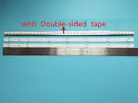 20 stücke x 32 zoll Aluminium Platte LED Streifen w/Optische Linse Fliter TV Panel Hintergrundbeleuchtung Lampen Länge 61,5 cm Freies Verschiffen
