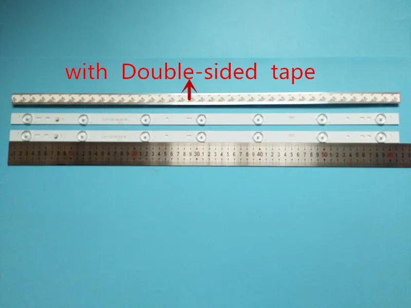 

20pcs x 32 inch Aluminum Plate LED Strips w/ Optical Lens Fliter TV Panel Backlight Lamps Length 61.5cm Free Shipping