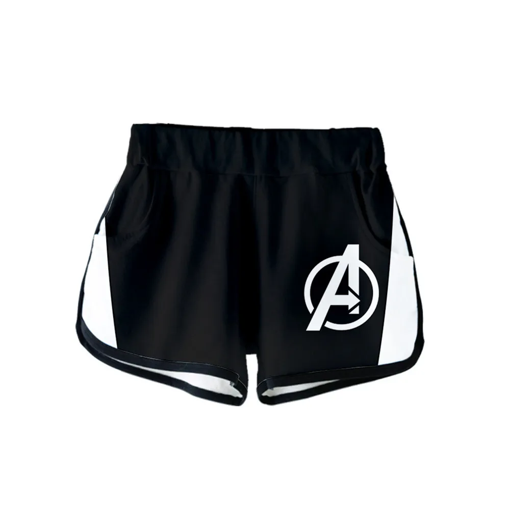 Avengers Endgame Quantum Realm Short Sleeve T-Shirt / Shorts Set Sports Suit Unisex Cosplay Costumes 2019 new superhero Iron Man