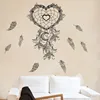 Dream Catcher Feathers Wall Stickers For Living Room Office Bedroom Decoration Indian Style Mural Art Diy Wall Decal Home Decor ► Photo 1/6