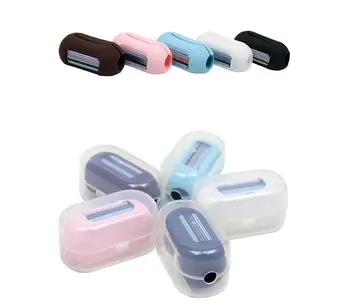 

Creative Multifunctional Silicone Shaver Razor Portable Mini Fingertip Razor Toothbrush Cover Face Epilator Safe Product