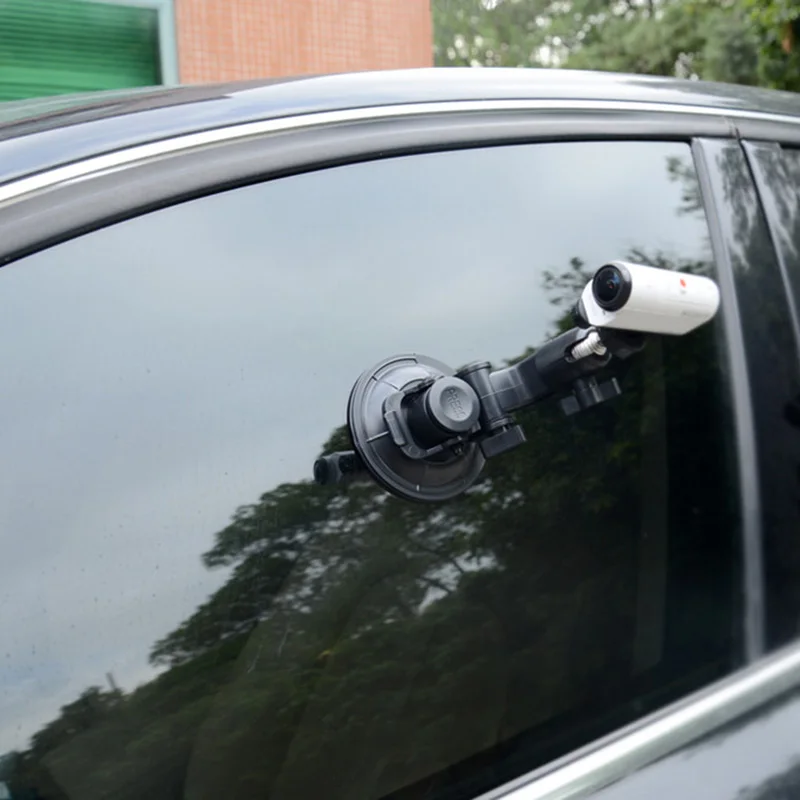 Автомобильный держатель на присоске Черный крепкий лобовое стекло для Gopro Hero1/2/3/3