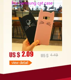 3D ТПУ телефон чехлы для Samsung S8 чехол для Galaxy S9 плюс резиновая Coque задняя крышка для S6 S7 край плюс милый мультфильм резиновая случаях