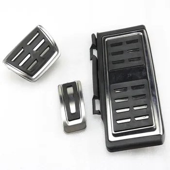

OEM 3pcs Sport Fuel Sport Fuel Brake Foot Rest AT Pedals For VW Golf MK7 No Drill