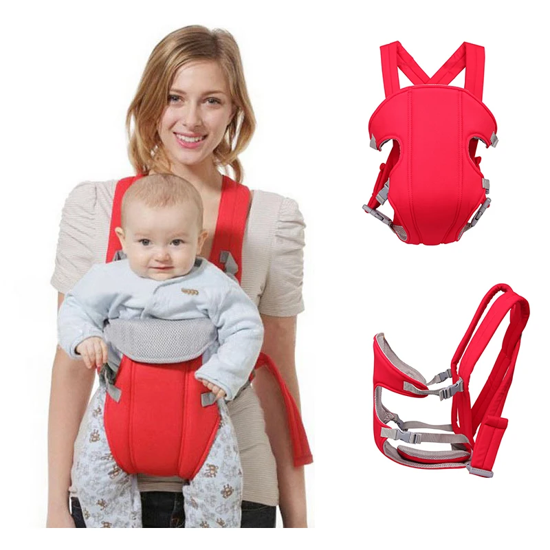 2017 Organic Cotton Ergonomic Baby Carrier 360 Breathable Backpacks
