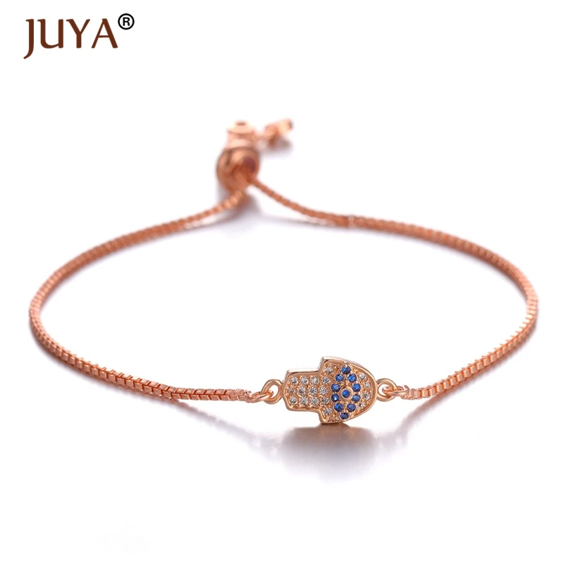 copper zircon bracelet femme latest design 10 styles fashion charms evil eye bracelets for men women armband pulsera