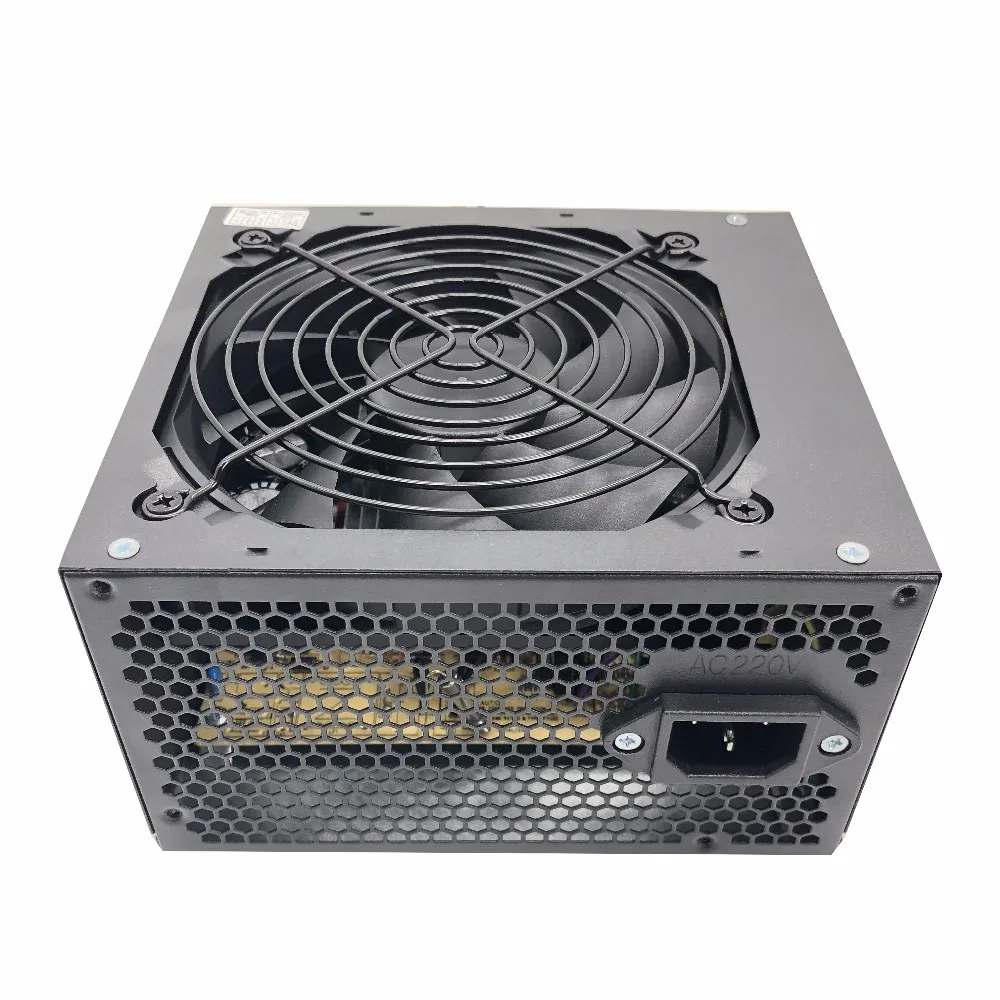 جديدة ومبتكرة المكتبي السلطة ، شحن مجاني 500WS pc امدادات الطاقة مع 6 وعاء مستقلة رباعية ثنائي النواة و الصامتة مروحة كبيرة