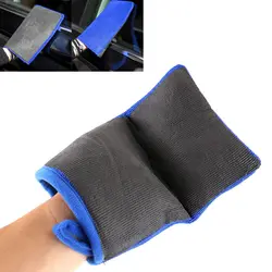 Микрофибра + глиняный стержень автомобиля глиняная перчатка для детализации полированной Глины Бар Замена многоразовый инструмент синий