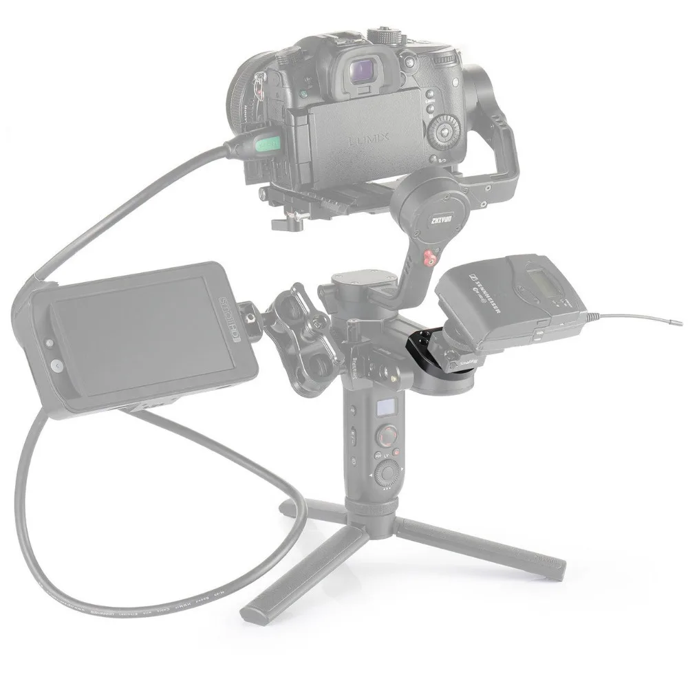 Монтажная пластина SmallRig для Zhiyun Weebill LAB Gimbal с резьбовыми отверстиями микрофона