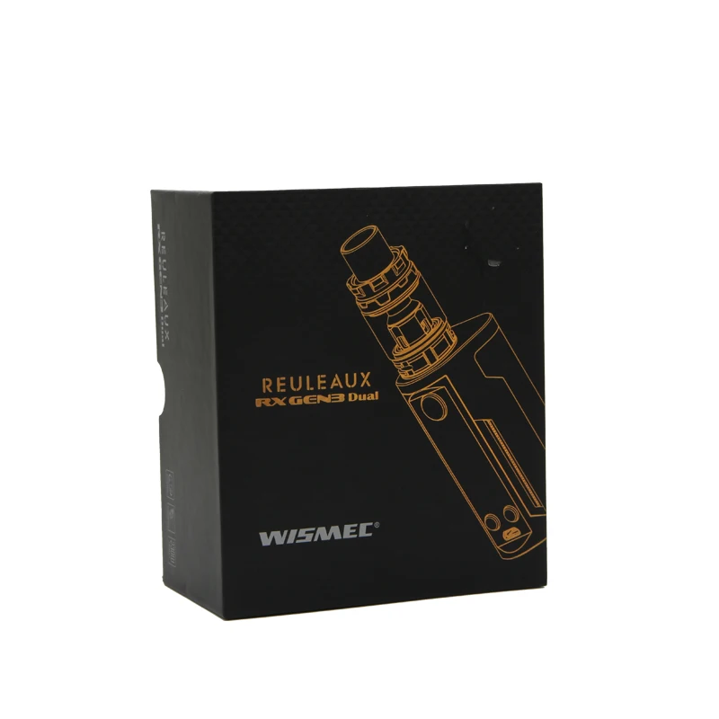 Wismec Reuleaux RX GEN3 Dual Kit with 5.8ML GNOME King Tank WM01 230W RX GEN 3 Dual Box MOD Electronic Cigarette Vape 03