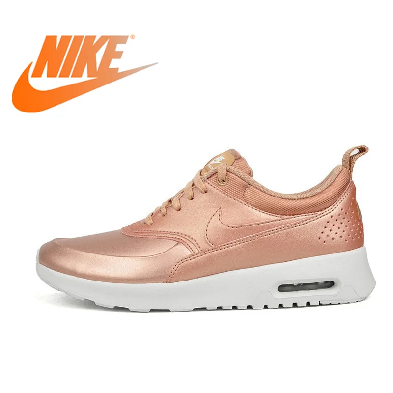 Оригинальная продукция Nike кожа-сделано водостойкие W AIR MAX ТЕА SE женские кроссовки для прогулок кроссовки прочный 861674
