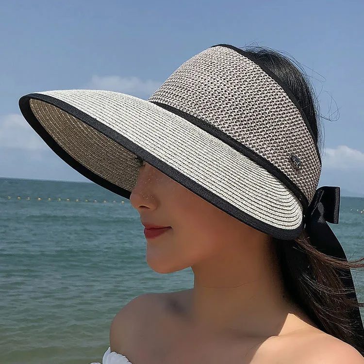 Новая летняя элегантная шляпа для женщин с широкими полями, кружевная широкополая шляпа, широкая Женская Рыбацкая шляпа, уличная пляжная шляпа от солнца# G6