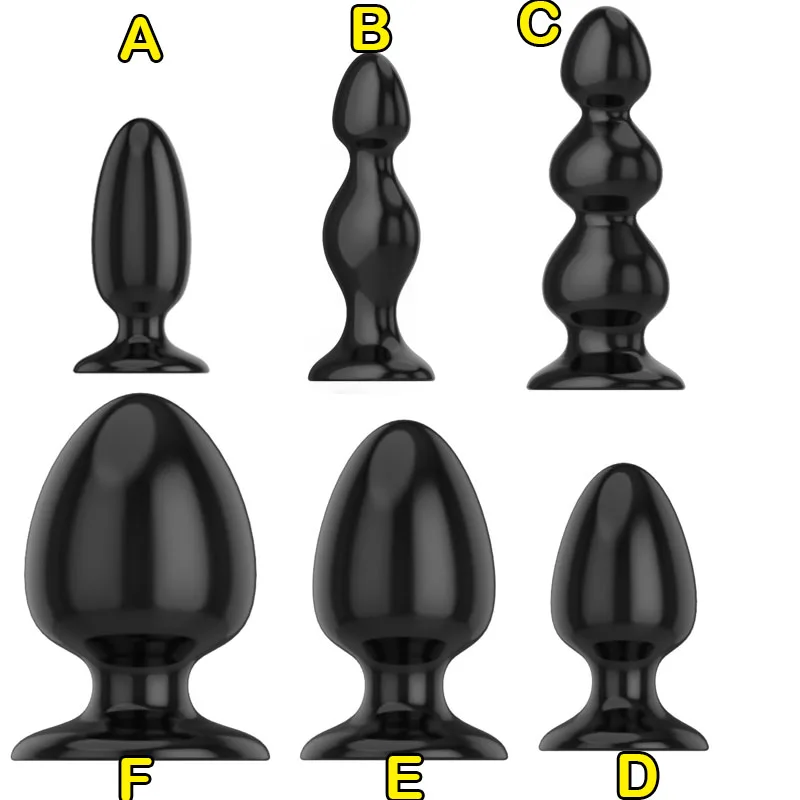 Super Big Butt Plug 6 Size Choose Anal Beads Dilatador Expander Buttplug Prostate Massager Sex Toys For Couples | Красота и здоровье