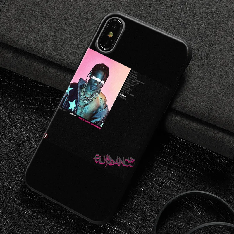

travis scott la flame BITTSM 2 Rap Soft Silicone Phone Case Cover Shell For Apple IPhone 5 Se 5s 6 6s Plus 7 8 7Plus 8Plus X