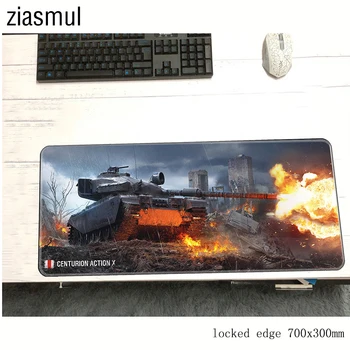 

World of tanks mouse pad 700x300x3mm pad to mouse notbook computer mousepad Custom gaming padmouse gamer to laptop mouse mat