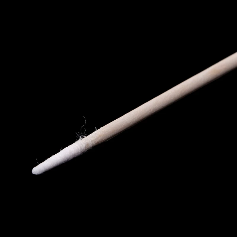 100Pcs/Pack Cotton Swab Women Makeup Cotton Buds Tip For Medical Wood Sticks Tattoo Eyebrow Makeup Nail Dedicated Tools 4