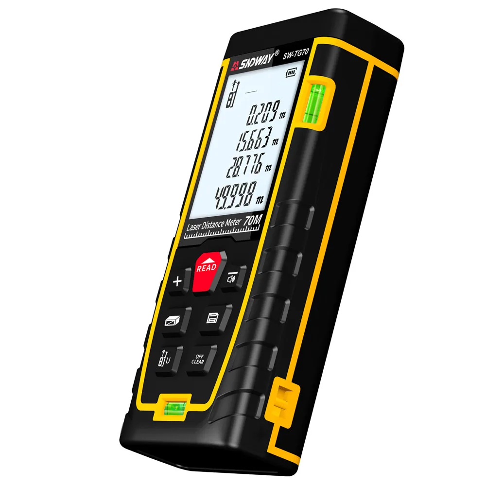 SNDWAY 70M laser range finder laser distance meter Laser rangefinder Laser Tape Measure ruler Roulette Diastimeter trena Tool SNDWAY 70M laser range finder laser distance meter Laser rangefinder Laser Tape Measure ruler Roulette Diastimeter trena Tool
