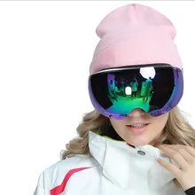 Лыжные очки Профессиональные противотуманные двойные линзы UV400 большие сферические мужские/женские лыжные очки сноуборд очки