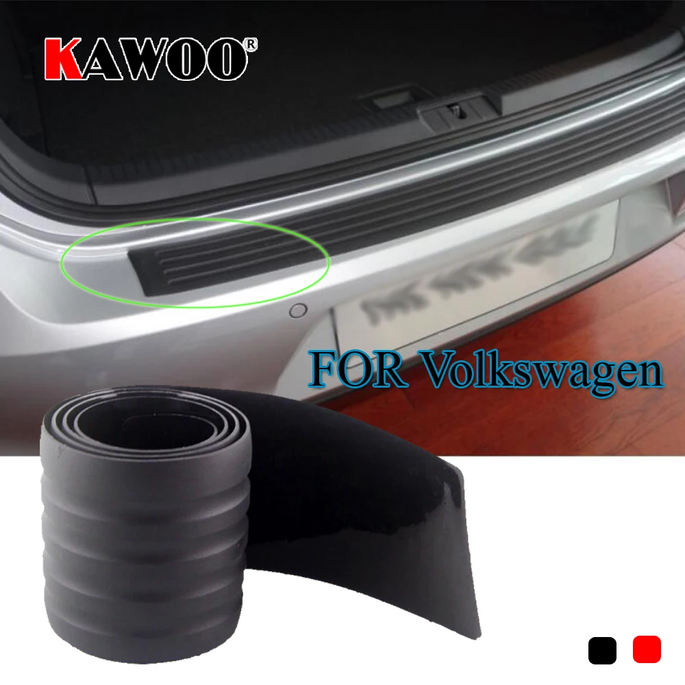 Бампер задний резиновый для VW Passat B6 B7 Golf MK4 MK5 MK6|bumper protection|for vwcar styling |