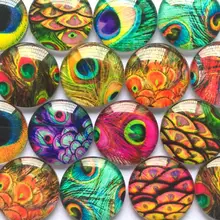 ZEROUP 12 мм 20 мм круглый стеклянный кабошон смешанный узор фотографии подходит Камея База Установка для плоской задней TP-147 ювелирных изделий