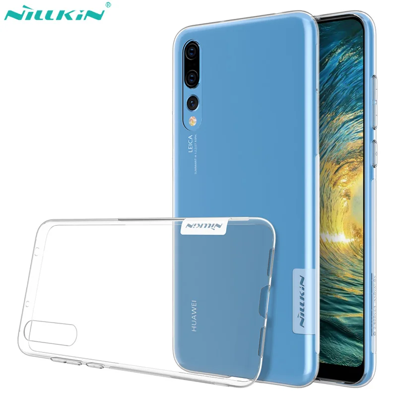 Мягкий ТПУ чехол Nillkin Nature для Huawei P20 Pro Чехол Lite Nova 3e тонкий силиконовый прозрачный