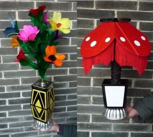 Stage Magic Tricks Instant Flower Vase to Night Lamp Stage Magic Tricks Instant Flower Vase to Night Lamp