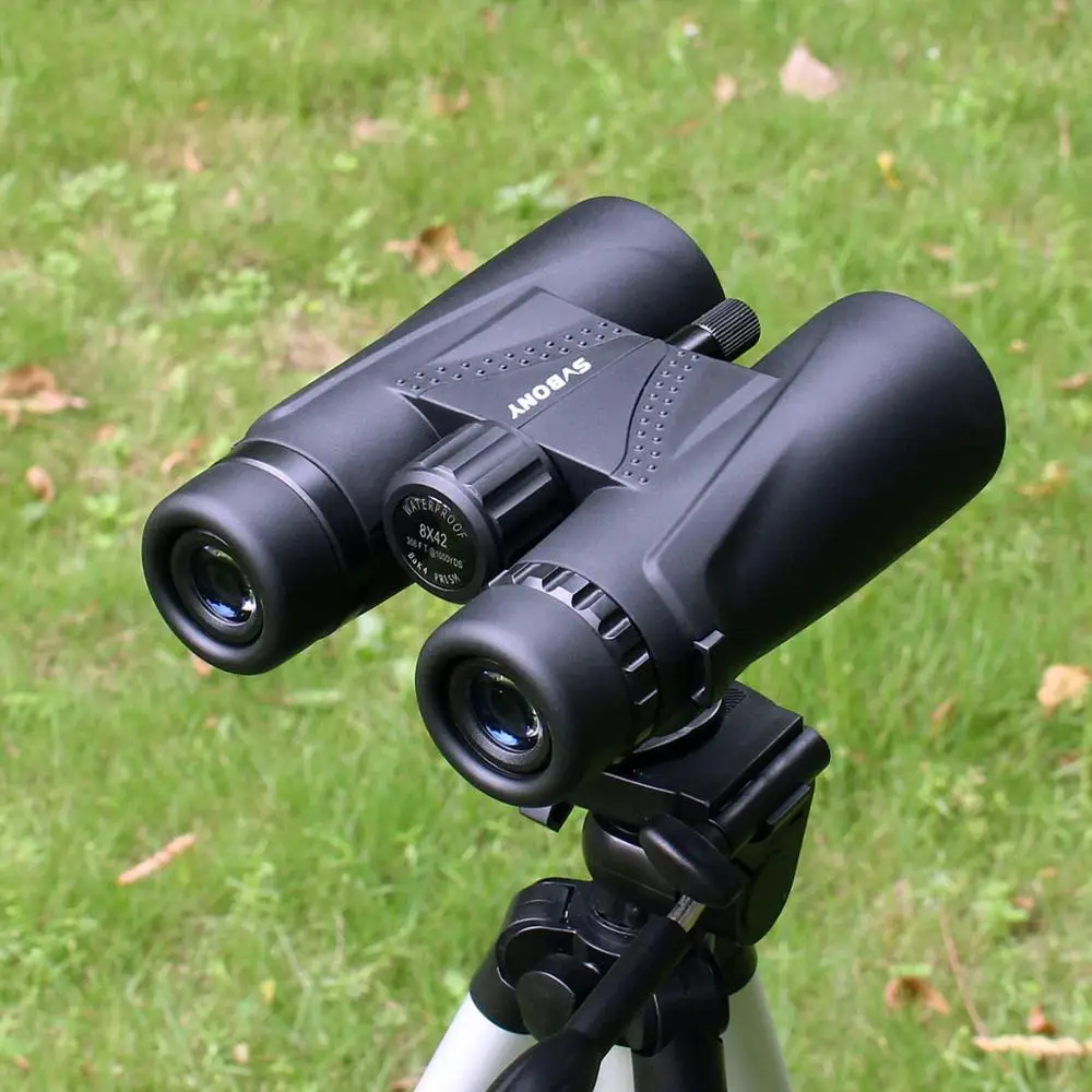 US $58.26 Svbony 8x42 Binoculars Bak4 Waterproof Roof Prism Professional Hunting Optical Camping Tourism Travel Outdoor Telescope F9302