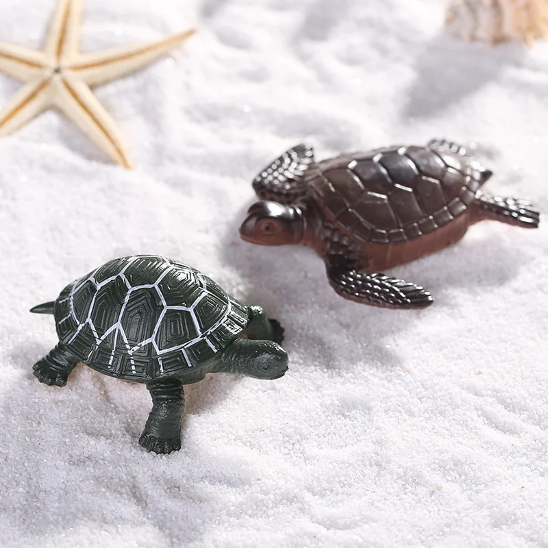 Игровой дом игрушки пляжные подарки дети Моделирование морские животные Твердые статические модели
