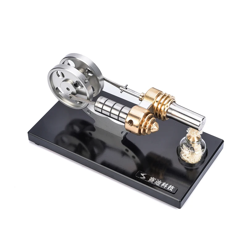 

Stirling engine, engine external combustion engine, micro engine M12-01-D