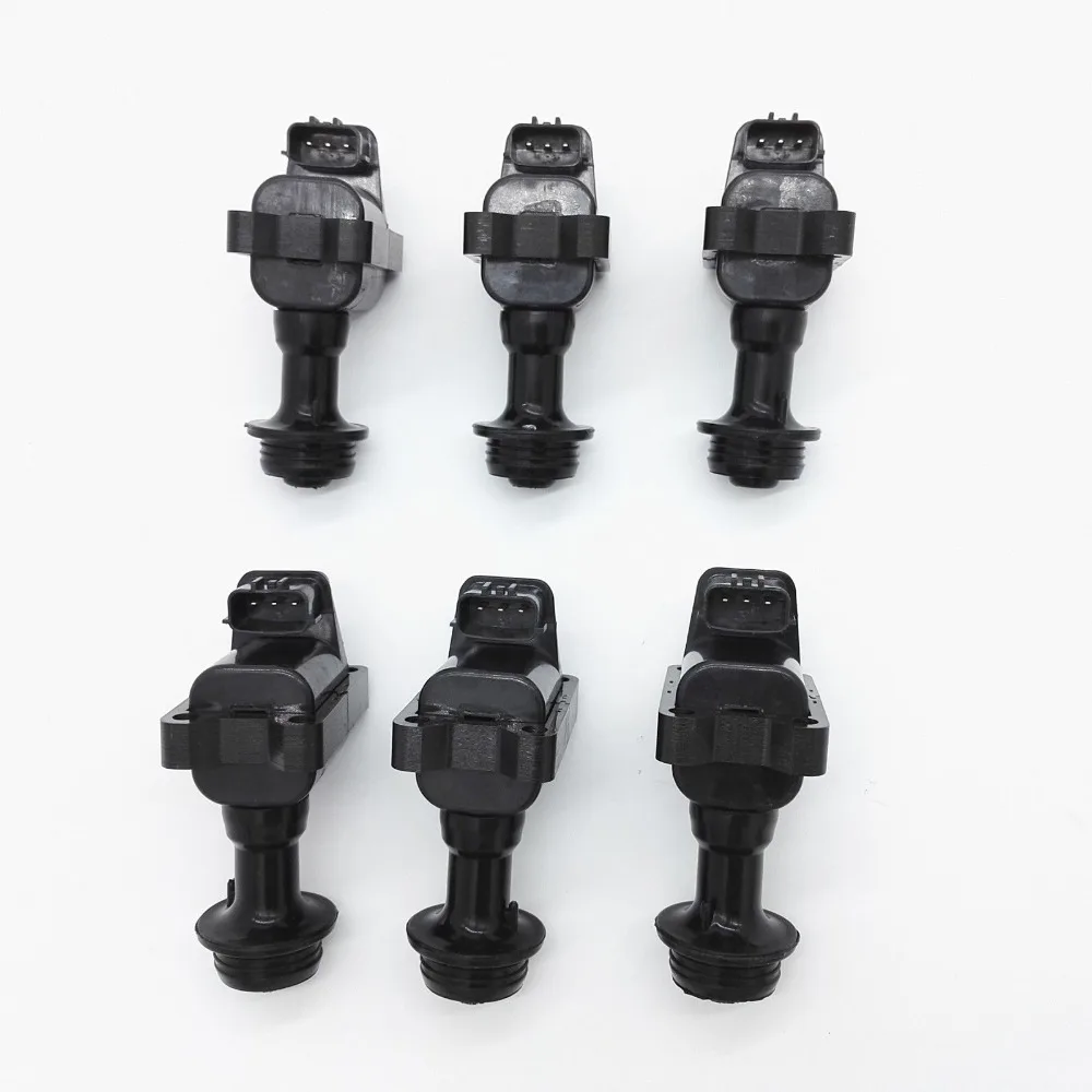 6pcs Ignition Coil Pack For Skyline Gtr R32 R33 Gts Gtr Rb20 Rb25