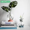 Vase Transparent à plantes hydroponiques, Vase à fleurs de Style nordique en verre, plantes pour Table, décoration de Table ► Photo 3/6
