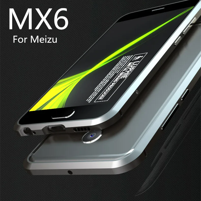 bilder für Für Fundas Meizu MX6 stoßkasten Luxus Deluxe Ultra-dünne Schutz aluminiumstoßdämpfer Für Meizu MX6 M685 5,5" bilder für Für Fundas Meizu MX6 stoßkasten Luxus Deluxe Ultra-dünne Schutz aluminiumstoßdämpfer Für Meizu MX6 M685 5,5"
