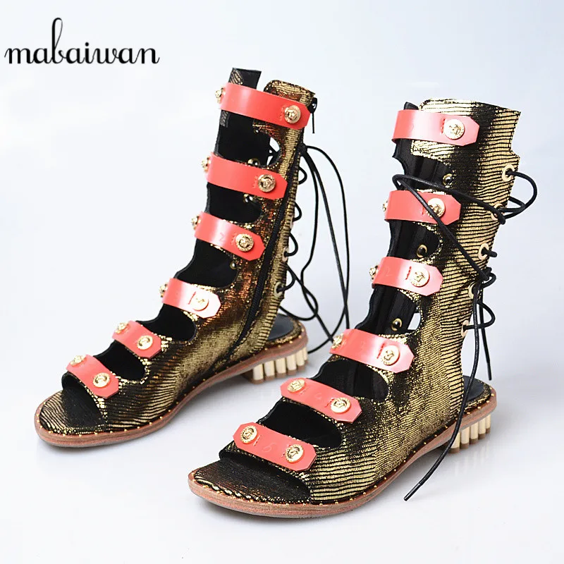 casual rivet sandals