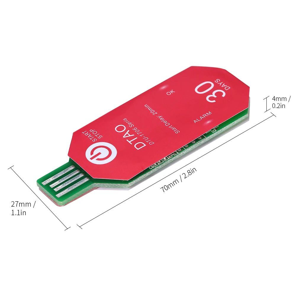 Водонепроницаемый PDF одноразовый USB Регистратор данных температуры 30 дней холодной цепи термометр регистратор для биологических/медицинских химических