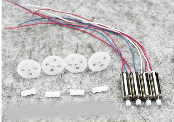 JJRC H31 запасные части Origin CW/CCW мотор H31-008 с большой шестерней для радиоуправляемого