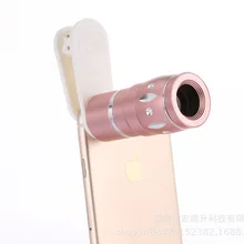 Прямая Универсальный 4в1 8x зум длиннофокусный объектив телескоп 3в1 объектив рыбий глаз широкоугольный Макро Lentes Сумка зажим