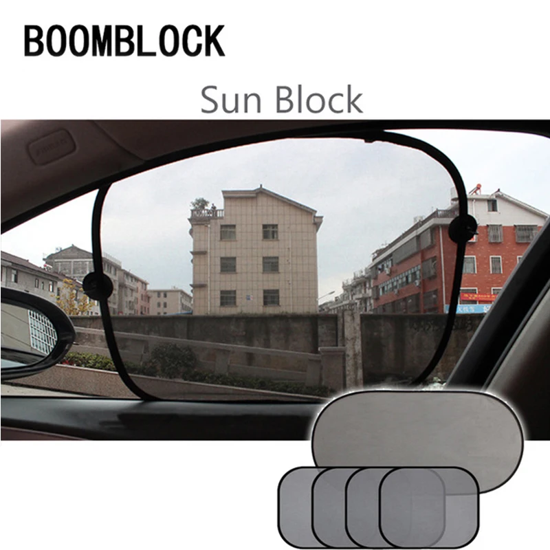 BOOMBLOCK Car Window Windshield Sun Shade Visor Covers Net For Mercedes