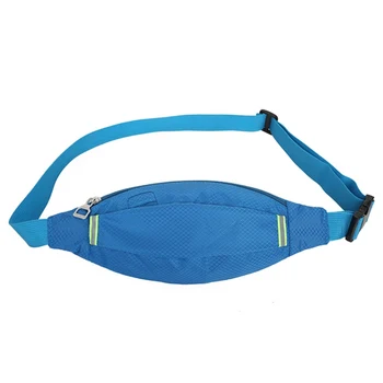 

New Unisex Diamond-shaped sports bag Travel Handy Waterproof Pack Waist Belt Zip Outdoor City Running Pouch