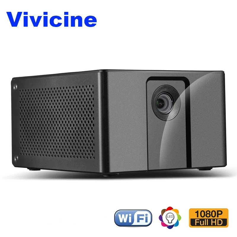 

Vivicine Full HD 1080P Projector J20,Android WiFi LED Home Theater Projector,HDMI USB PC Video Game Mobile Proyector Beamer